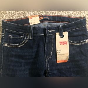 Levi jeans size 14 slim kids new with tags